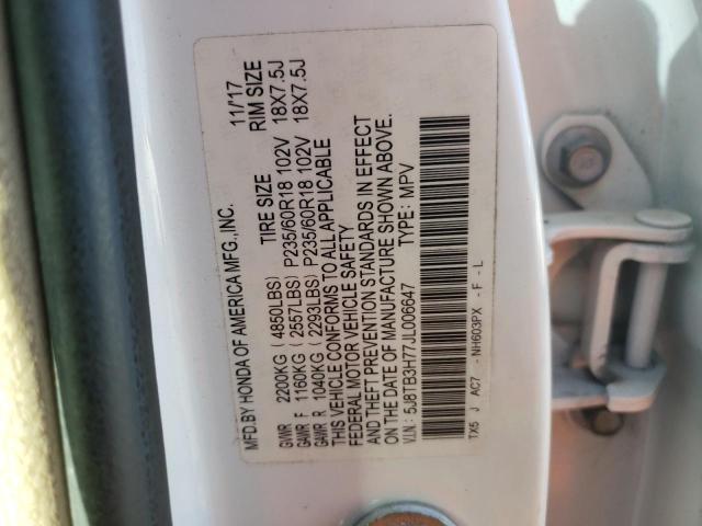 5J8TB3H77JL006647 - 2018 ACURA RDX ADVANCE Ağ foto 14