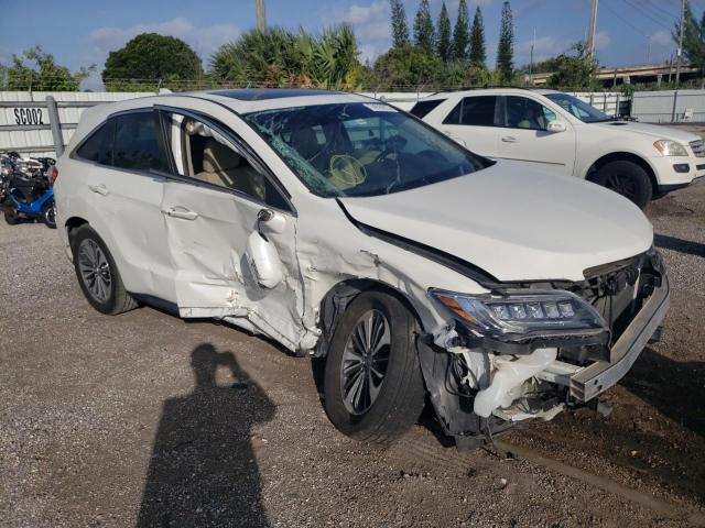 5J8TB3H77JL006647 - 2018 ACURA RDX ADVANCE WHITE photo 4