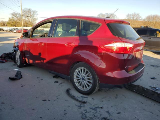 1FADP5AU0EL502739 - 2014 FORD C-MAX SE BURGUNDY photo 2