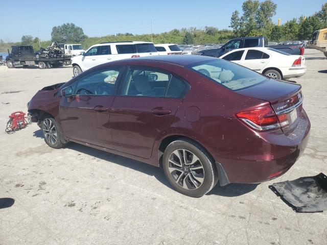 19XFB2F8XFE069551 - 2015 HONDA CIVIC EX 红色 照片 2