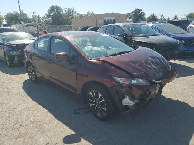 19XFB2F8XFE069551 - 2015 HONDA CIVIC EX 红色 照片 4