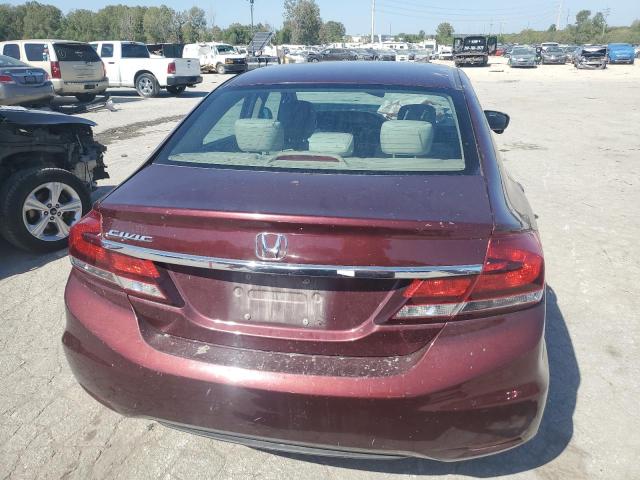 19XFB2F8XFE069551 - 2015 HONDA CIVIC EX 红色 照片 6