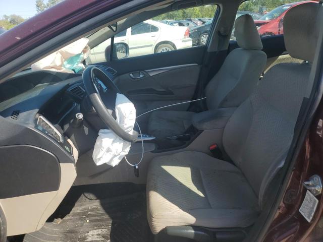 19XFB2F8XFE069551 - 2015 HONDA CIVIC EX 红色 照片 7