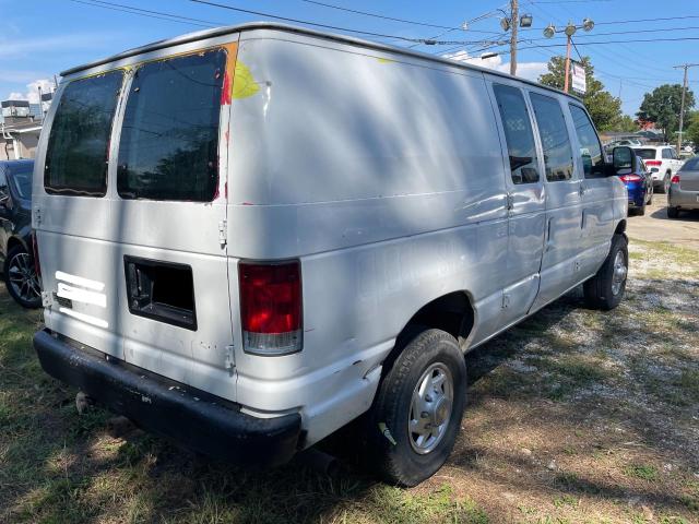 1FTSE34L75HB20984 - 2005 FORD ECONOLINE E350 SUPER DUTY VAN WHITE photo 4