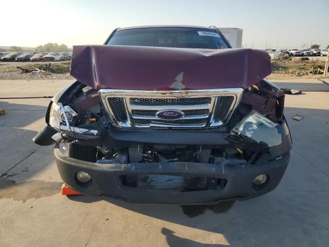 1FTPW12525FB60199 - 2005 FORD F150 SUPERCREW BURGUNDY photo 5