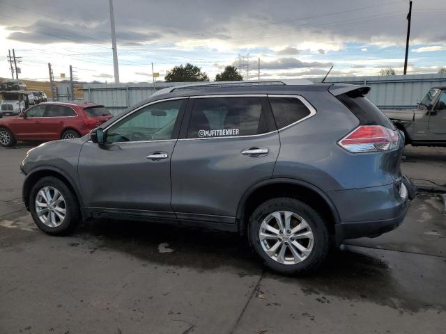 5N1AT2MV4FC924439 - 2015 NISSAN ROGUE S GRAY photo 2