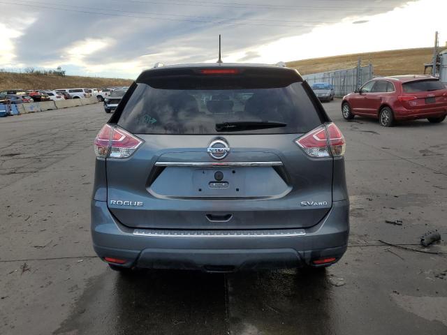 5N1AT2MV4FC924439 - 2015 NISSAN ROGUE S GRAY photo 6