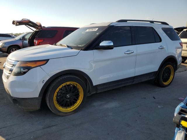 1FM5K7B85DGC25163 - 2013 FORD EXPLORER WHITE photo 1