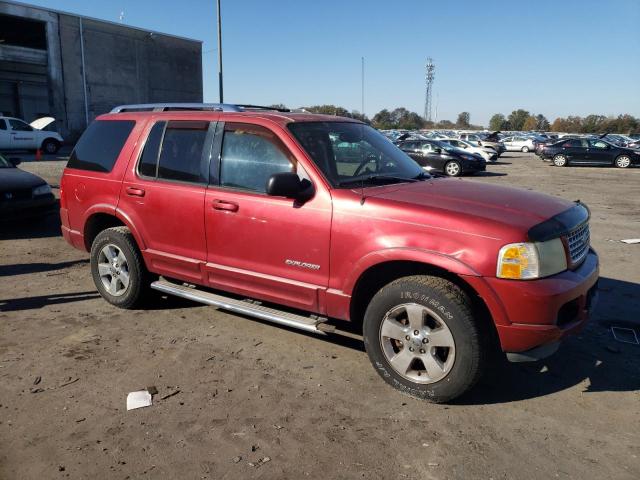 1FMDU75W54ZB23382 - 2004 FORD EXPLORER LIMITED BURGUNDY photo 4