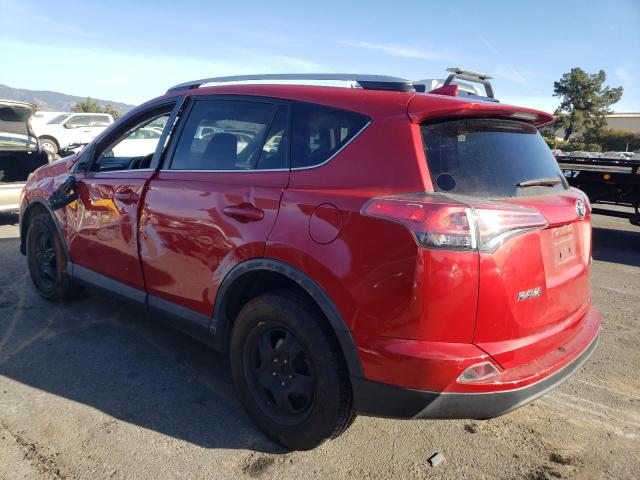 2T3ZFREV1GW255454 - 2016 TOYOTA RAV4 LE RED photo 2