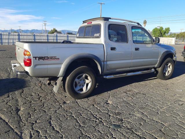 5TEGN92N52Z888745 - 2002 TOYOTA TACOMA DOUBLE CAB PRERUNNER SILVER photo 3