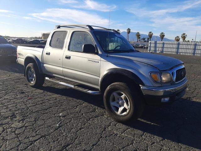 5TEGN92N52Z888745 - 2002 TOYOTA TACOMA DOUBLE CAB PRERUNNER SILVER photo 4