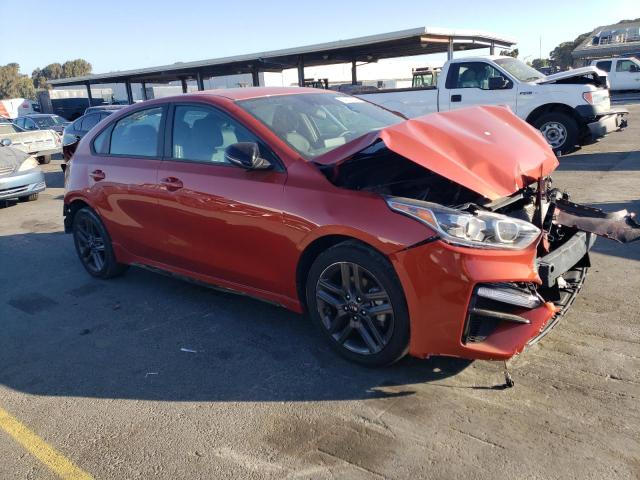 3KPF34AD7LE248705 - 2020 KIA FORTE GT LINE ORANGE photo 4