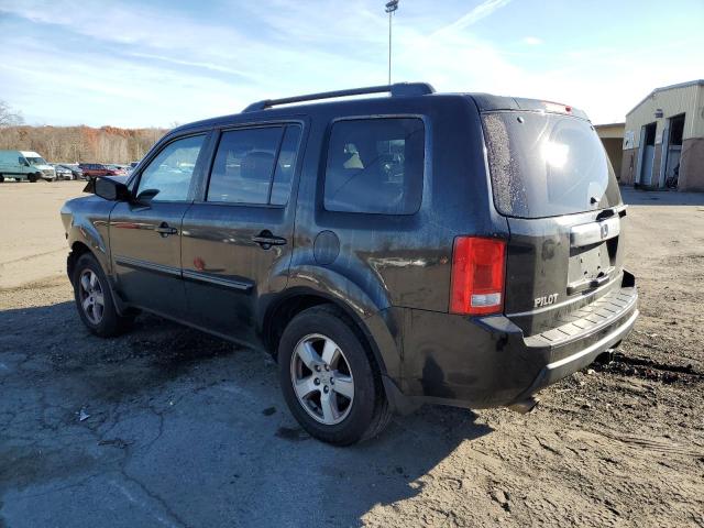 5FNYF4H75BB101601 - 2011 HONDA PILOT EXLN BLACK photo 2