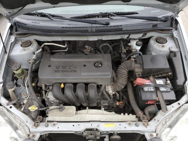 2T1BR32E37C815222 - 2007 TOYOTA COROLLA CE SILVER photo 11