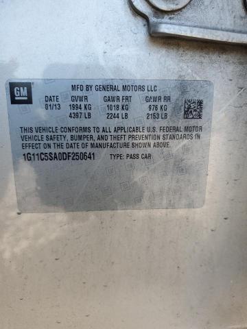 1G11C5SA0DF250641 - 2013 CHEVROLET MALIBU 1LT Алтын фото 12