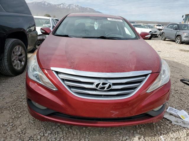 5NPEC4AC5EH857423 - 2014 HYUNDAI SONATA SE BURGUNDY photo 5