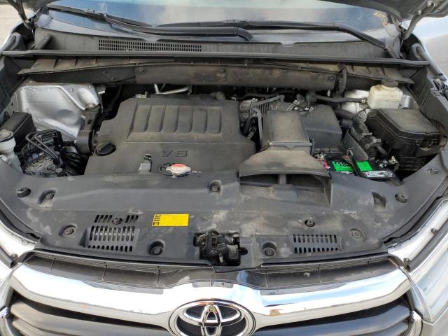 5TDJKRFH5GS294213 - 2016 TOYOTA HIGHLANDER XLE SILVER photo 12