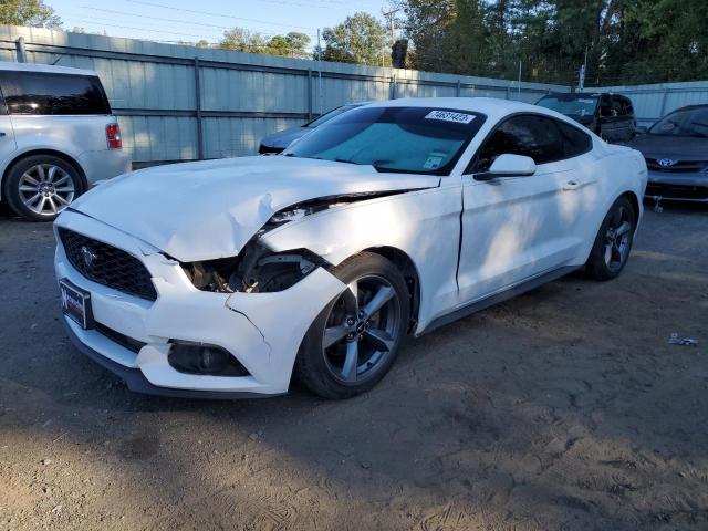 1FA6P8AM9F5374081 - 2015 FORD MUSTANG WHITE photo 1