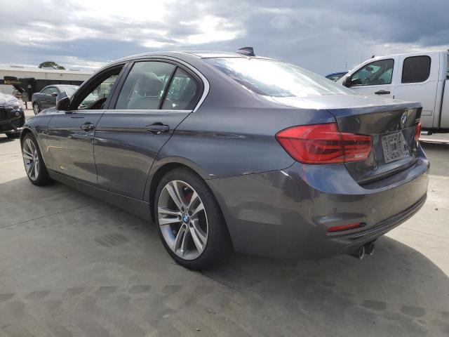 WBA8B9C39HK885089 - 2017 BMW 330 I GRAY photo 2