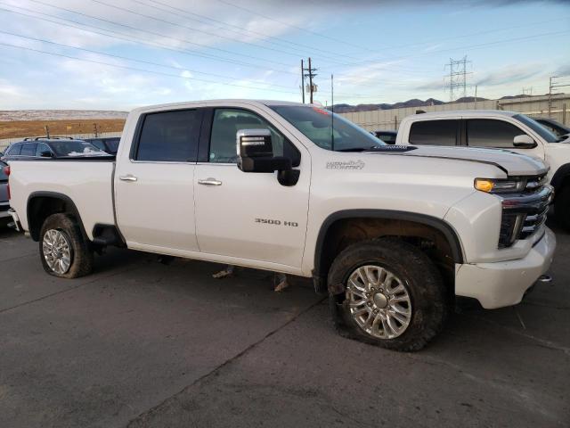 1GC4YVEY4MF131649 - 2021 CHEVROLET SILVERADO K3500 HIGH COUNTRY WHITE photo 4