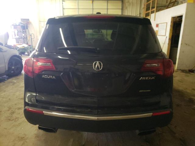 2HNYD2H6XBH529900 - 2011 ACURA MDX TECHNOLOGY BLACK photo 6