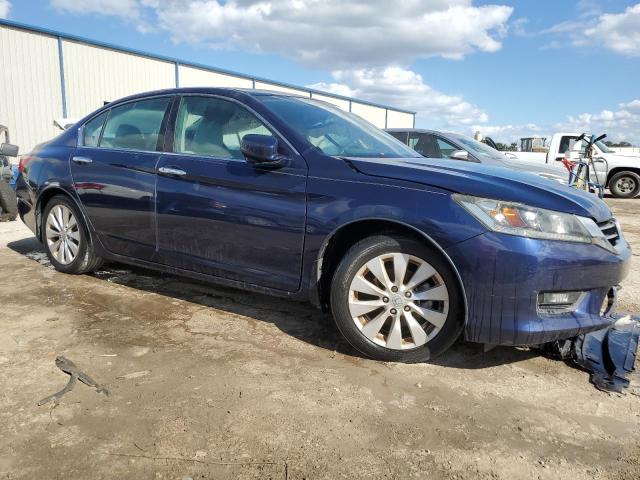 1HGCR2F82FA154922 - 2015 HONDA ACCORD EXL BLUE photo 4