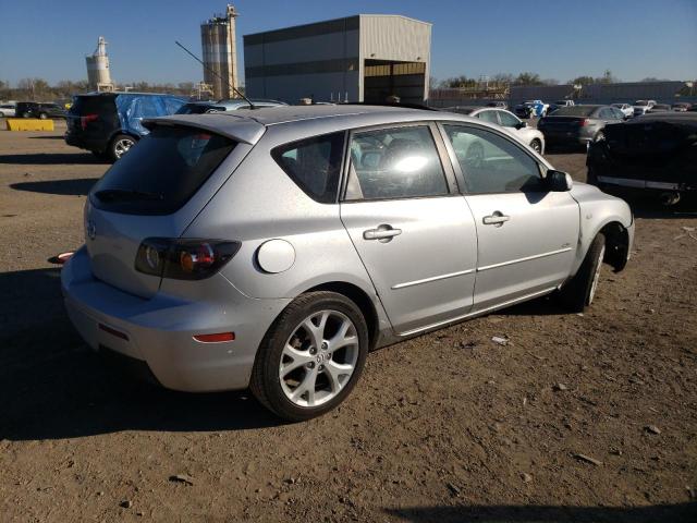 JM1BK343771663255 - 2007 MAZDA 3 HATCHBACK SILVER photo 3