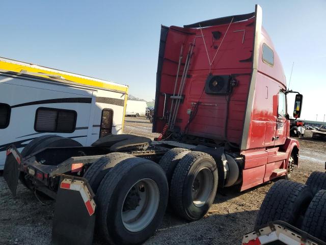 4V4NC9TG7DN132311 - 2013 VOLVO VN VNL RED photo 4