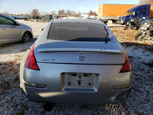 JN1AZ34D24M103947 - 2004 NISSAN 350Z COUPE SILVER photo 6