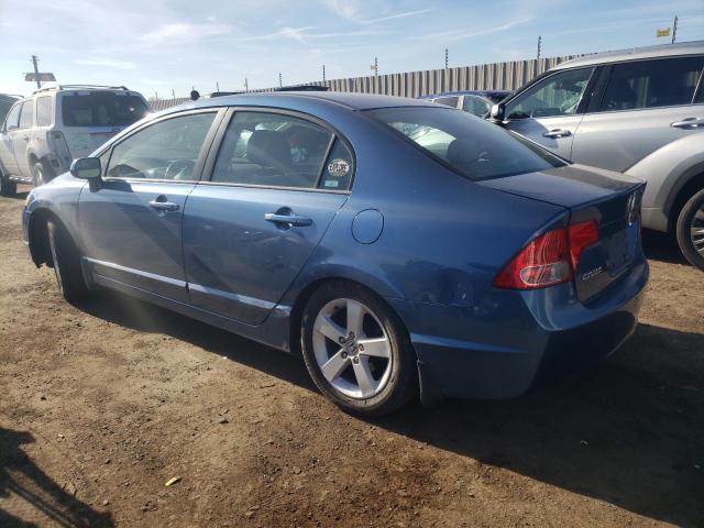 1HGFA16856L010171 - 2006 HONDA CIVIC EX BLUE photo 2