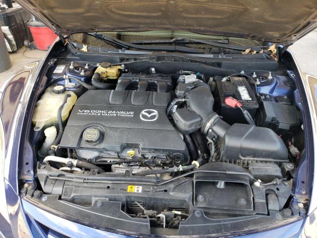 1YVHZ8CB1A5M34415 - 2010 MAZDA 6 S BLUE photo 11