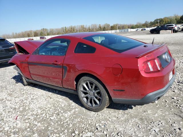 1ZVBP8AM1B5168205 - 2011 FORD MUSTANG RED photo 2