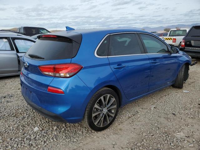 KMHH35LE7JU016524 - 2018 HYUNDAI ELANTRA GT BLUE photo 3