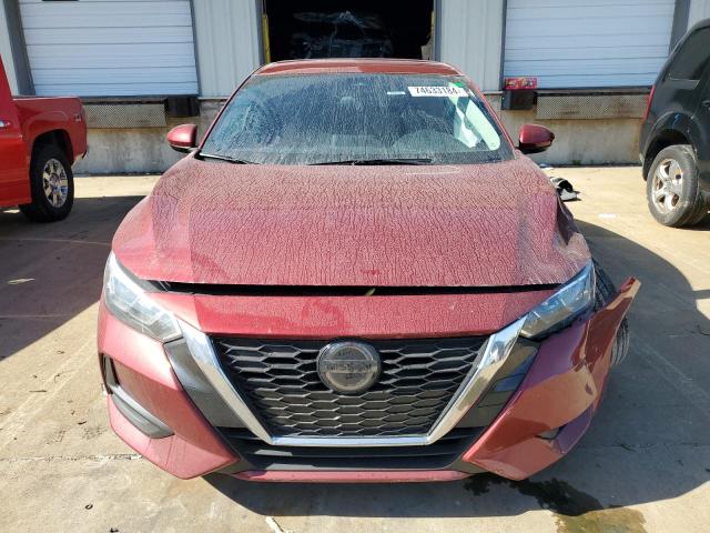 3N1AB8CV2MY214135 - 2021 NISSAN SENTRA SV RED photo 5