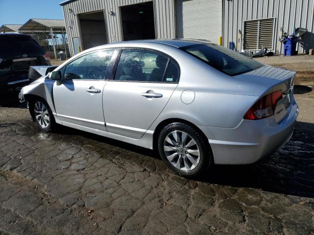 2HGFA16849H356097 - 2009 HONDA CIVIC EX SILVER photo 2