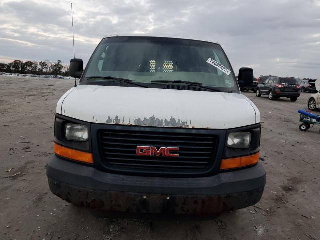 1GTGG25C081104941 - 2008 GMC SAVANA G2500 WHITE photo 5