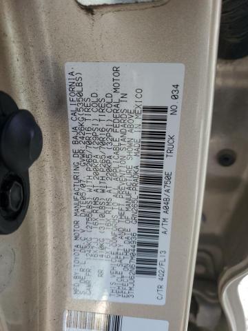 3TMJU62N67M044936 - 2007 TOYOTA TACOMA DOUBLE CAB PRERUNNER GRAY photo 12