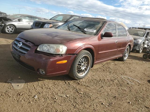 JN1DA31A42T317887 - 2002 NISSAN MAXIMA GLE MAROON photo 1