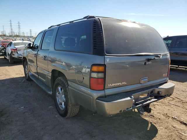 1GKFK66U75J196008 - 2005 GMC YUKON XL DENALI GRAY photo 2