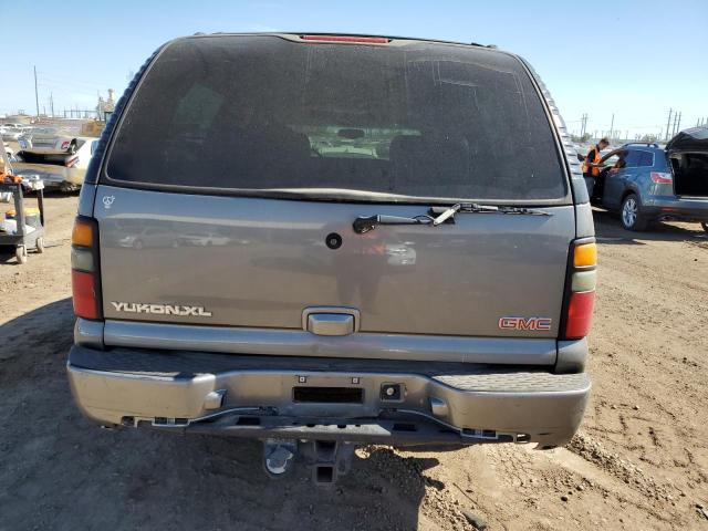 1GKFK66U75J196008 - 2005 GMC YUKON XL DENALI GRAY photo 6