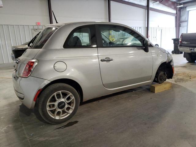 3C3CFFAR1DT640291 - 2013 FIAT 500 POP SILVER photo 3