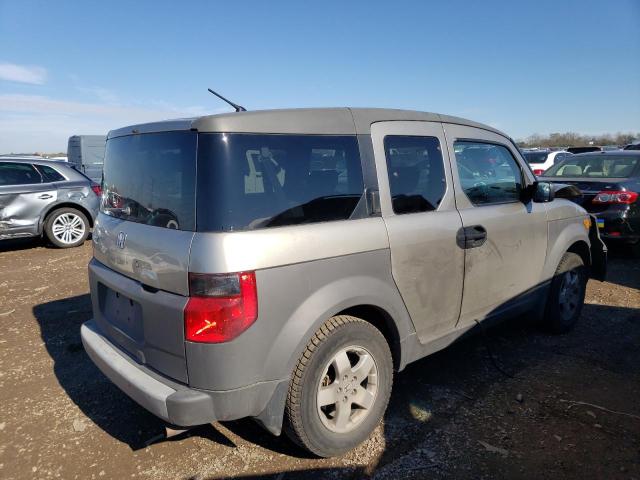 5J6YH28694L022044 - 2004 HONDA ELEMENT EX GRAY photo 3