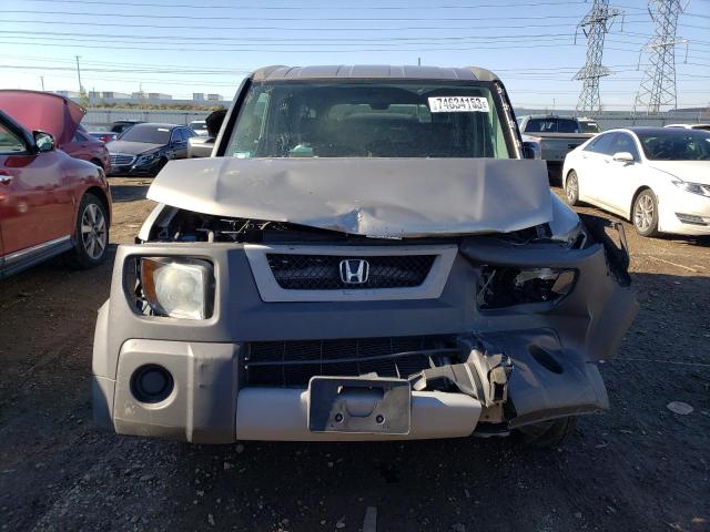 5J6YH28694L022044 - 2004 HONDA ELEMENT EX GRAY photo 5