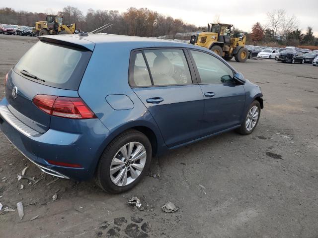 3VWW57AU4LM001592 - 2020 VOLKSWAGEN GOLF BLUE photo 3