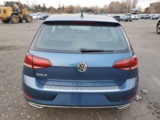 3VWW57AU4LM001592 - 2020 VOLKSWAGEN GOLF BLUE photo 6