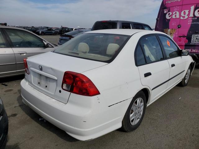 2HGES16395H600284 - 2005 HONDA CIVIC DX VP 白色 照片 3