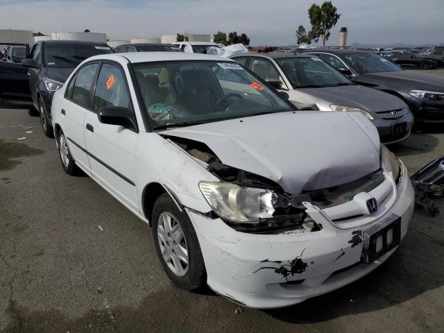 2HGES16395H600284 - 2005 HONDA CIVIC DX VP 白色 照片 4