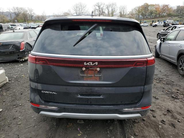 KNDNC5H32R6339684 - 2024 KIA CARNIVAL EX GRAY photo 6