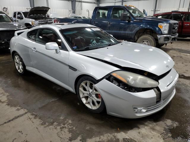 KMHHN66F27U262250 - 2007 HYUNDAI TIBURON GT SILVER photo 4